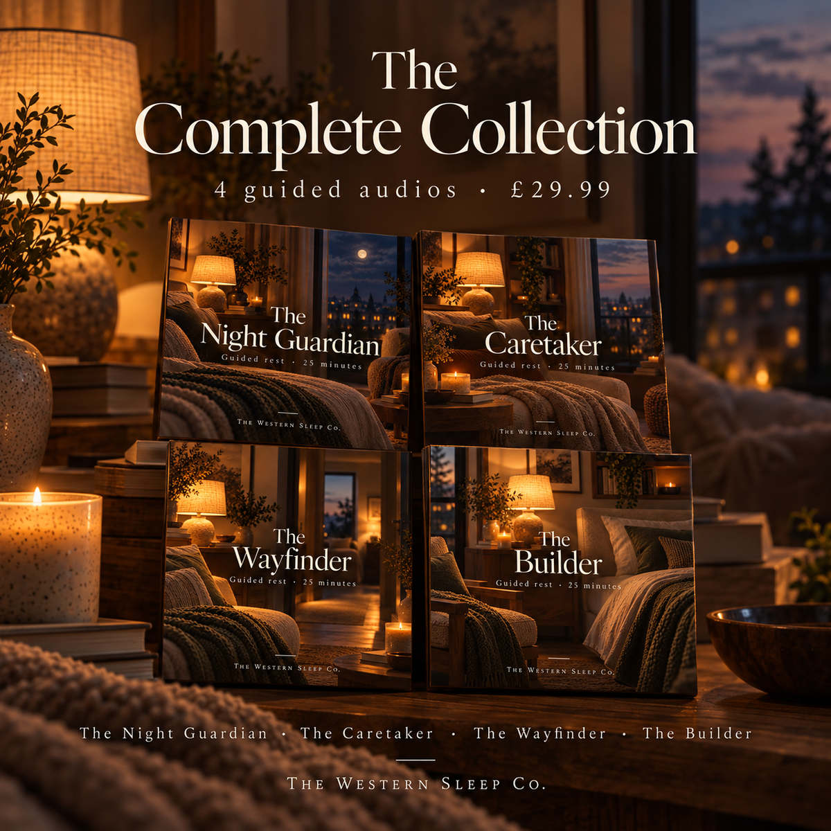 The Complete Collection four-audio bundle cover