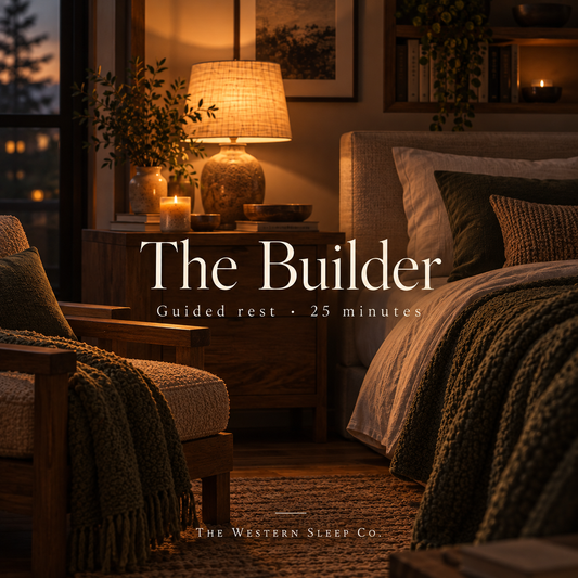 The Builder guided rest audio cover