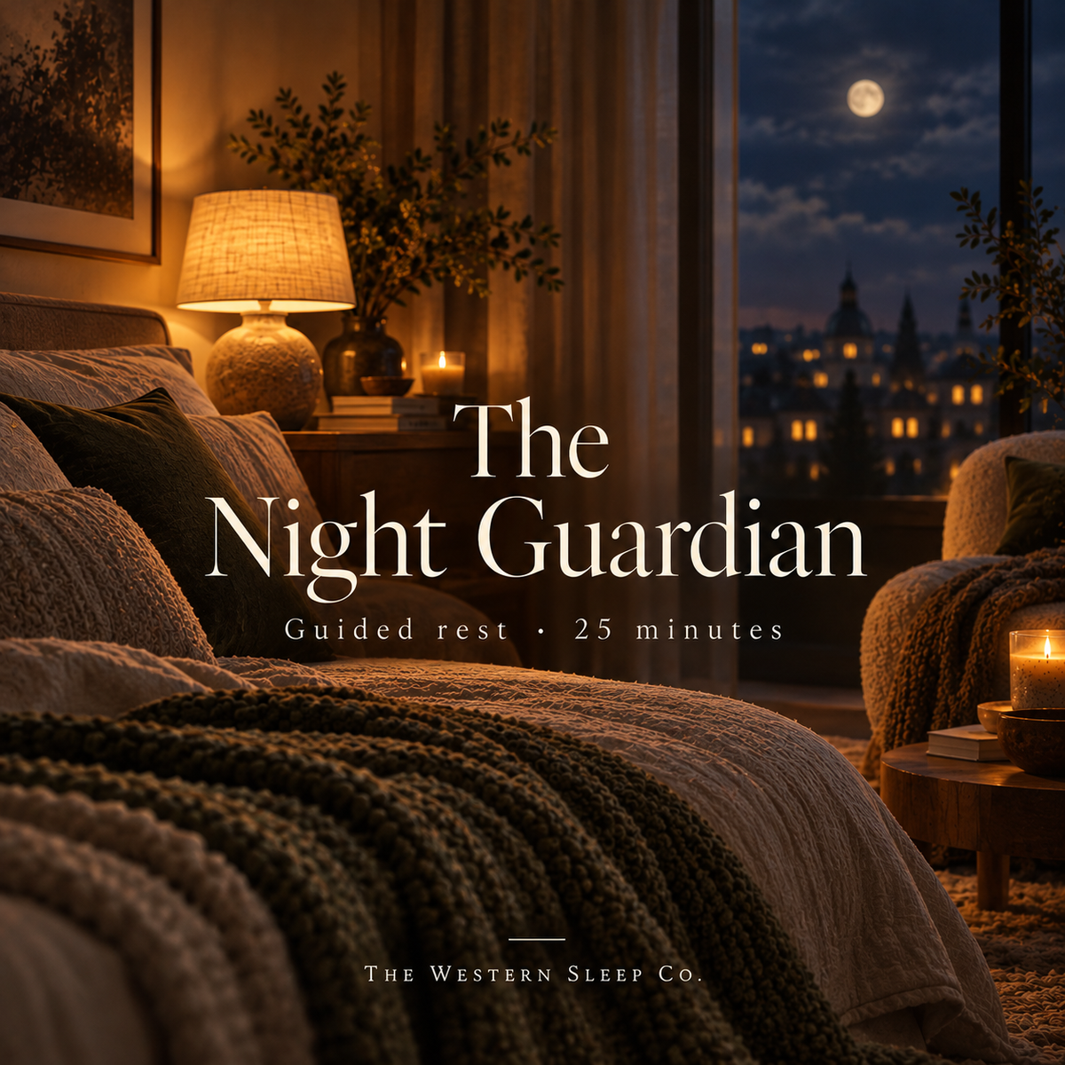 The Night Guardian guided rest audio cover